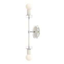 Color Bianca Sconce 20" 37 Color Bianca Sconce 20" -Cozy Light World 3 bianca sconce 20 nickel bone