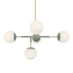 Color Big Prisma Chandelier 42" -Cozy Light World 3 big prisma chandelier brass spa 1