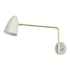 Color Boom Swing Arm Sconce - 17" Arm 28 Color Boom Swing Arm Sconce - 17" Arm -Cozy Light World 3 boom swing arm 17 brass bone