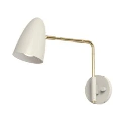 Color Boom Swing Arm Sconce - 9" Arm 27 Color Boom Swing Arm Sconce - 9" Arm -Cozy Light World 3 boom swing arm 9 brass bone