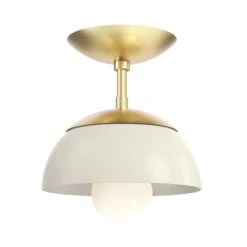 Color Cadbury Flush Mount 8" 27 Color Cadbury Flush Mount 8" -Cozy Light World 3 cadburry flush mount 8 brass bone