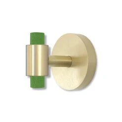 Color Tux Hook -Cozy Light World 3 color tux hook hardware brass pythongreern