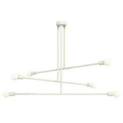 Color Commander Chandelier 47" -Cozy Light World 3 commander chandelier 47 bone