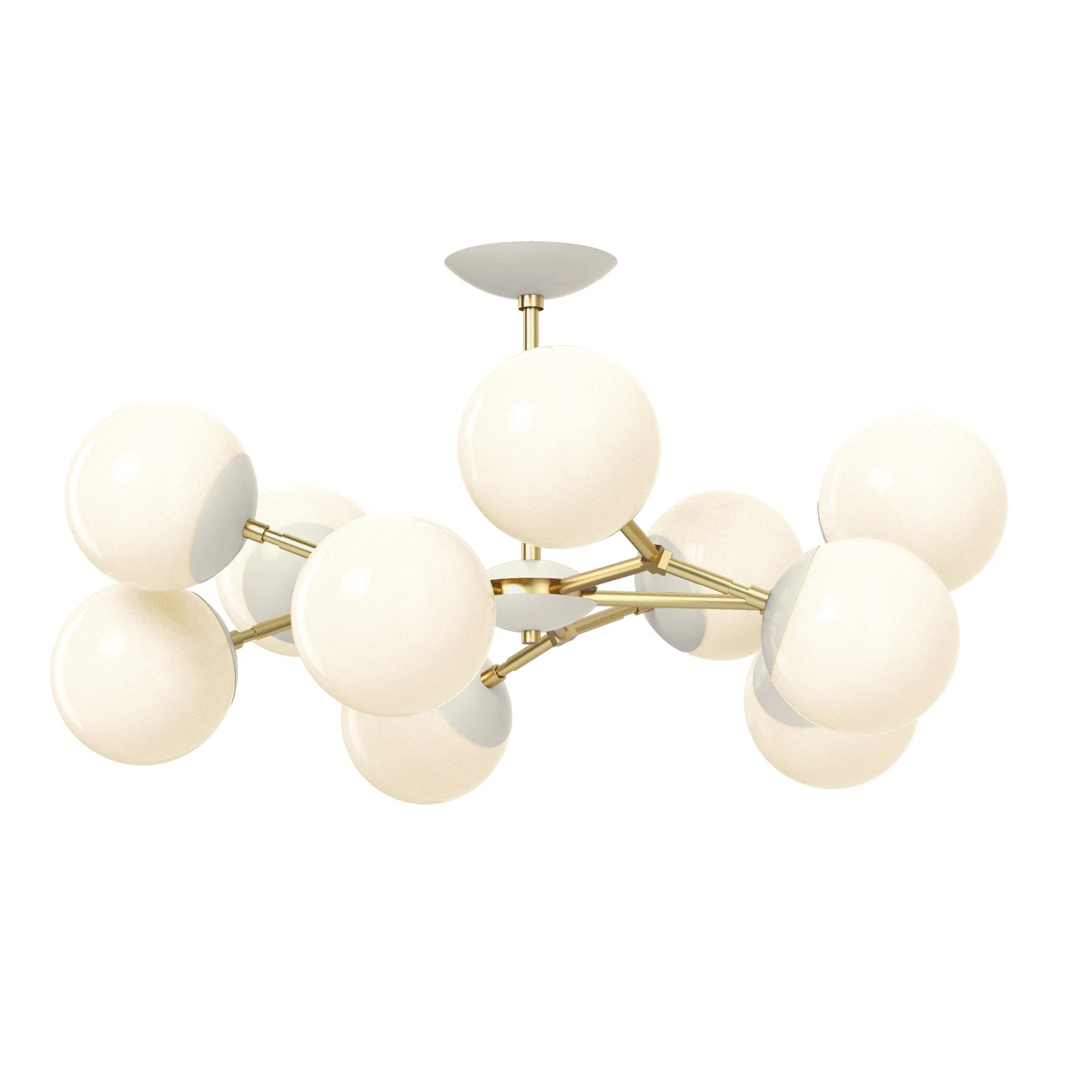 Color Crown Flush Mount 32" 12 Color Crown Flush Mount 32" - Image 12