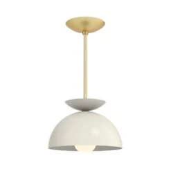 Color Echo Pendant 10" 28 Color Echo Pendant 10" -Cozy Light World 3 echo pendant 10 brass bone