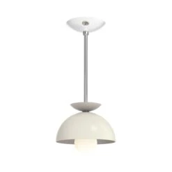 Color Echo Pendant 8" 39 Color Echo Pendant 8" -Cozy Light World 3 echo pendant 8 nickel bone