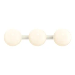 Color Icon 3 Sconce -Cozy Light World 3 icon sconce 3 bone