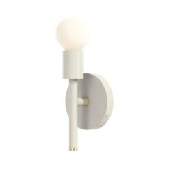 Color Major Sconce 9" -Cozy Light World 3 major sconce 9 brass bone