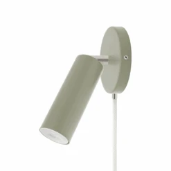 Color Reader Plug-In Sconce - No Arm -Cozy Light World 3 reader plugin sconce no arm nickel spa
