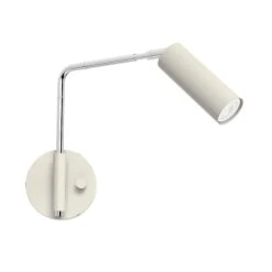 Color Reader Swing Arm Sconce - 9" Arm -Cozy Light World 3 reader swing arm 9 nickel bone