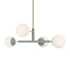 Color Status Chandelier 35" 28 Color Status Chandelier 35" -Cozy Light World 3 status chandelier brass spa 1