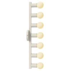 Color Vogue 7 Sconce -Cozy Light World 3 vogue 7 sconce brass bone
