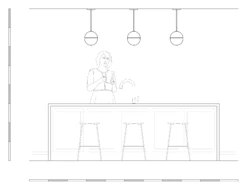 Color Lure Pendant 8" -Cozy Light World 30112 8 LURE PENDANT 8