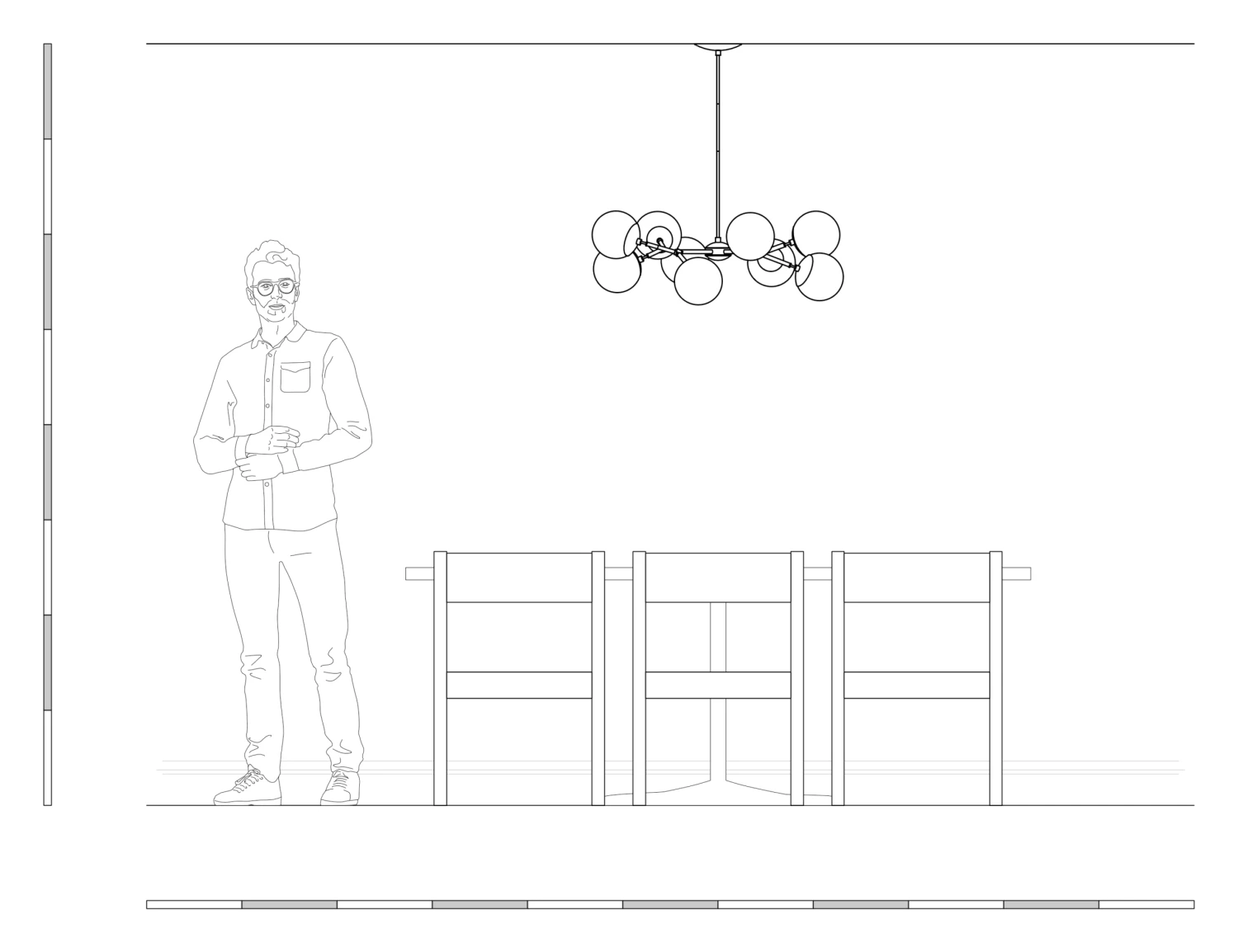 Color Crown Chandelier 32" 7 Color Crown Chandelier 32" - Image 7