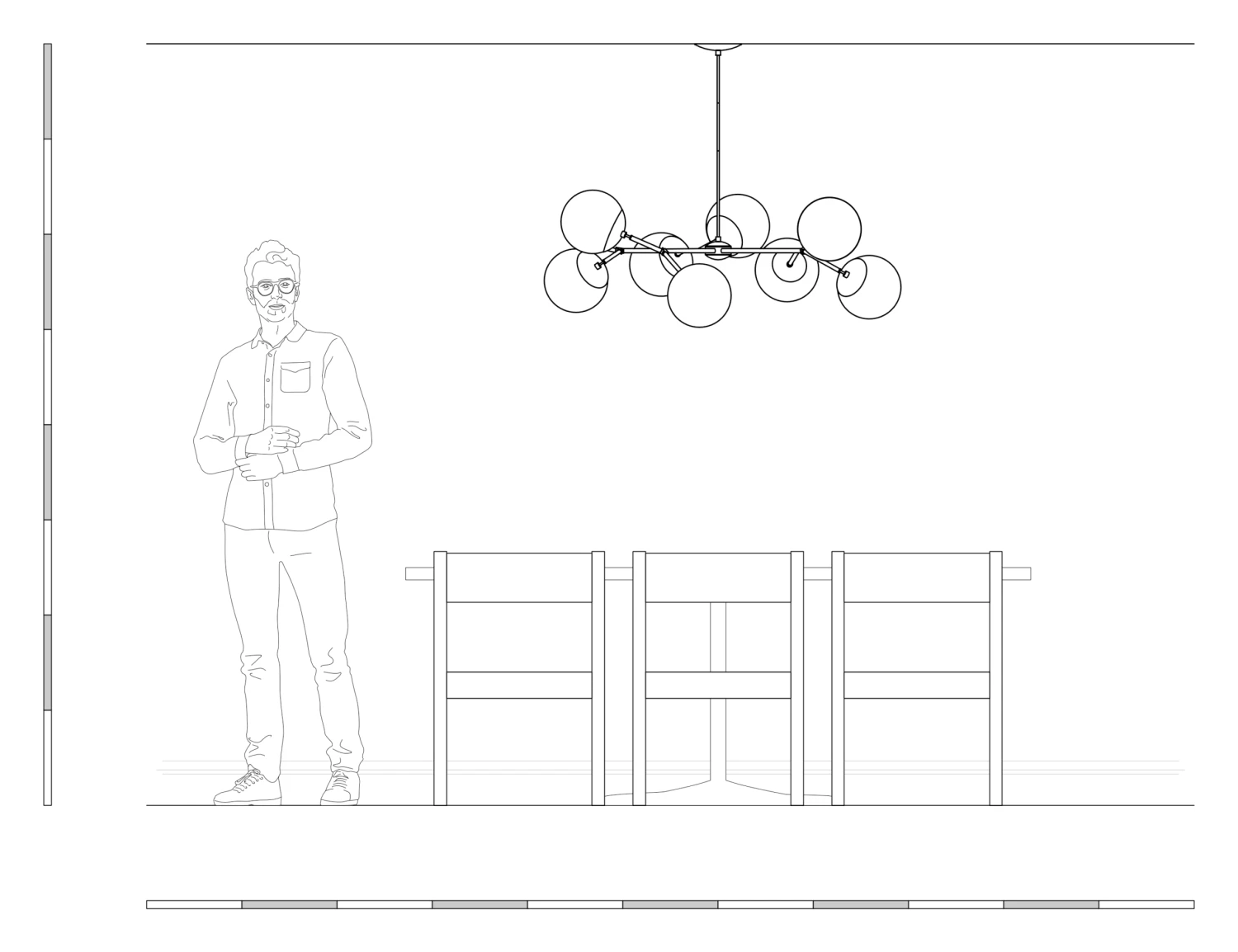 Crown Chandelier 46" 10 Crown Chandelier 46" - Image 10