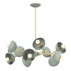 Color Alegria Chandelier 30" 32 Color Alegria Chandelier 30" -Cozy Light World 4 alegria chandelier brass spa