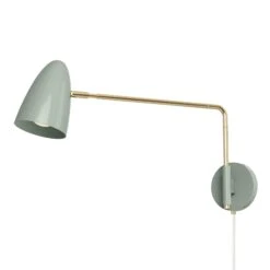 Color Boom Swing Arm Plug-in Sconce - 17" Arm 26 Color Boom Swing Arm Plug-in Sconce - 17" Arm -Cozy Light World 4 boom swing arm sconce plug in 17 brass spa