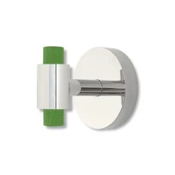 Color Tux Hook -Cozy Light World 4 color tux hook hardware nickel pythongreen