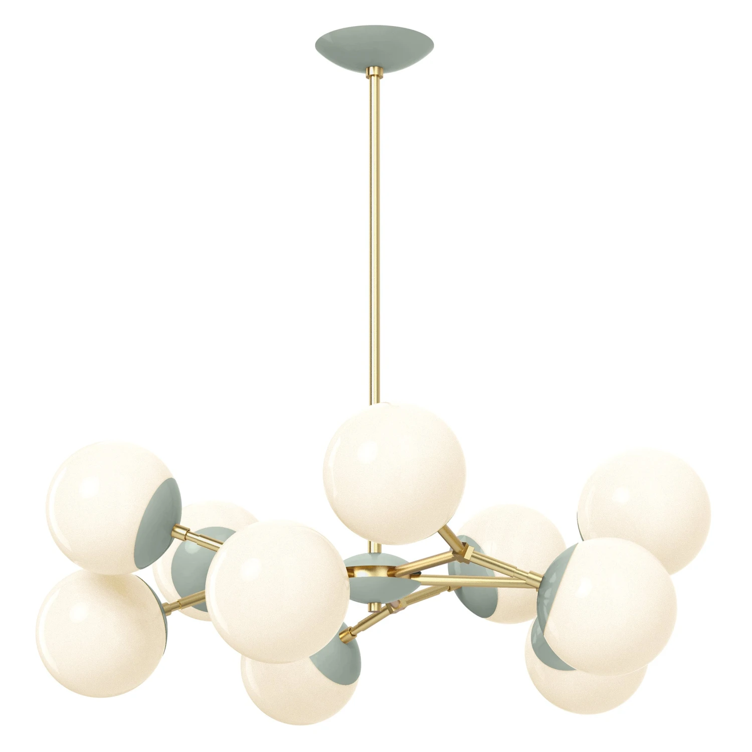 Color Crown Chandelier 32" 11 Color Crown Chandelier 32" - Image 11