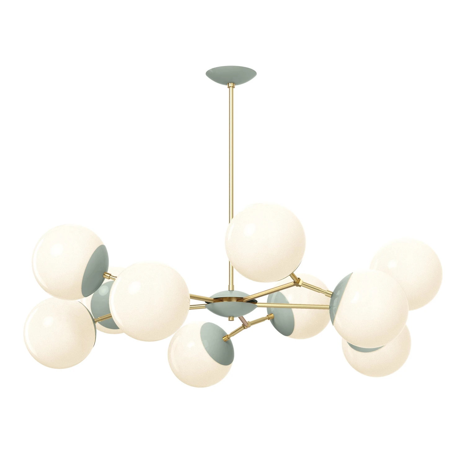 Color Crown Chandelier 46" 11 Color Crown Chandelier 46" - Image 11