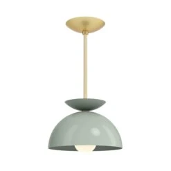 Color Echo Pendant 10" 29 Color Echo Pendant 10" -Cozy Light World 4 echo pendant 10 brass spa