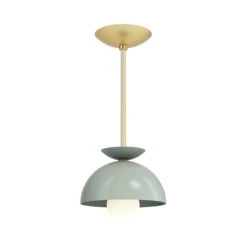 Color Echo Pendant 8" 27 Color Echo Pendant 8" -Cozy Light World 4 echo pendant 8 brass spa