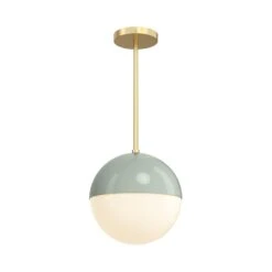 Color Lure Pendant 10" 28 Color Lure Pendant 10" -Cozy Light World 4 lure pendant 10 brass spa