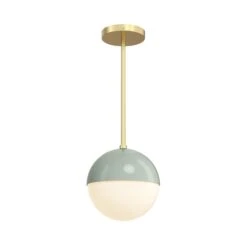 Color Lure Pendant 8" -Cozy Light World 4 lure pendant 8 brass spa