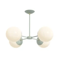 Color Big Orbi Chandelier -Cozy Light World 4 orbi big chandelier brass spa