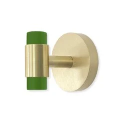 Color Persona Hook 26 Color Persona Hook -Cozy Light World 4 persona hook hardware brass pythongreen