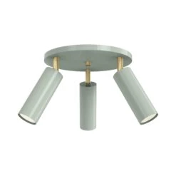 Color Pose Flush Mount -Cozy Light World 4 pose flush mount brass spa