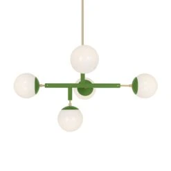 Color Prisma Chandelier 35" 33 Color Prisma Chandelier 35" -Cozy Light World 4 prisma chandelier brass Pythongreen 1