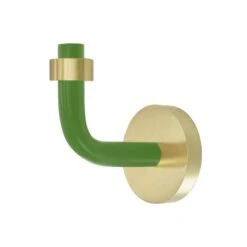 Color Snug Hook 26 Color Snug Hook -Cozy Light World 4 snug hook brass pythongreen