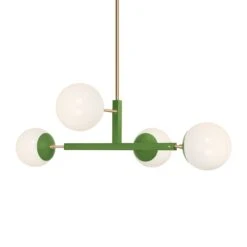 Color Status Chandelier 35" 29 Color Status Chandelier 35" -Cozy Light World 4 status chandelier brass Pythongreen 1