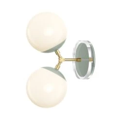 Color Visage Sconce 6" 29 Color Visage Sconce 6" -Cozy Light World 4 visage sconce brass spa