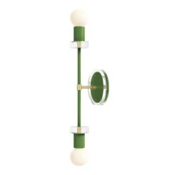 Color Bianca Sconce 20" 26 Color Bianca Sconce 20" -Cozy Light World 5 bianca sconce 20 brass pythongreen