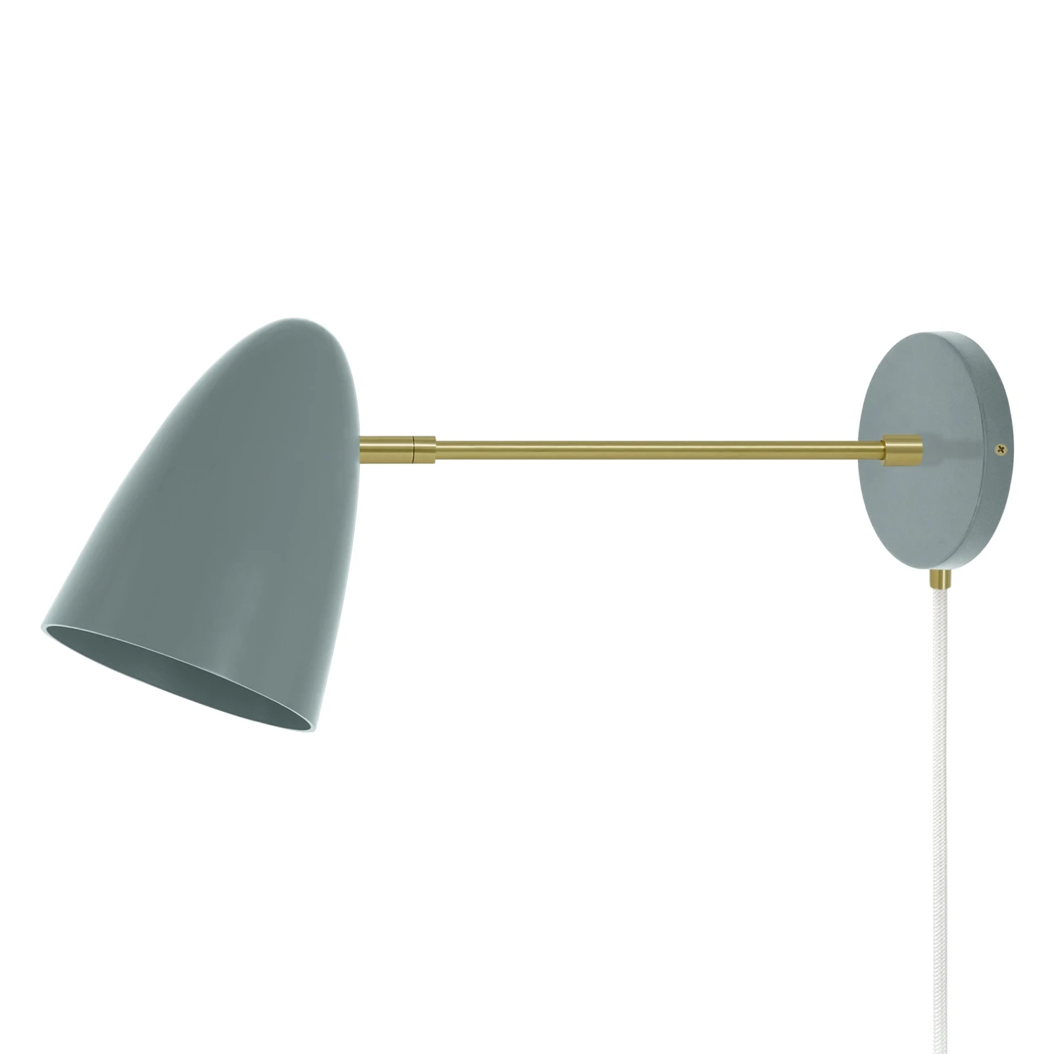 Color Boom Plug-in Sconce - 10" Arm 10 Color Boom Plug-in Sconce - 10" Arm - Image 10