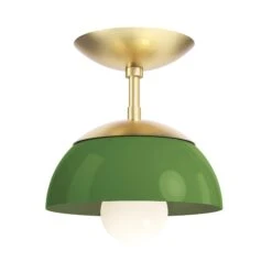 Color Cadbury Flush Mount 8" 29 Color Cadbury Flush Mount 8" -Cozy Light World 5 cadburry flush mount 8 brass pythongreen