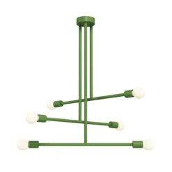 Color Commander Chandelier 29" 29 Color Commander Chandelier 29" -Cozy Light World 5 commander chandelier 29 pythongreen