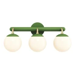 Color Legend 3 Sconce 30 Color Legend 3 Sconce -Cozy Light World 5 legend sconce 3 brass pythongreen
