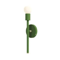 Color Major Sconce 15" 30 Color Major Sconce 15" -Cozy Light World 5 major sconce 15 brass pythongreen