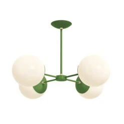 Color Big Orbi Chandelier -Cozy Light World 5 orbi big chandelier brass pythongreen