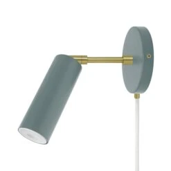 Color Reader Plug-In Sconce - 3" Arm 28 Color Reader Plug-In Sconce - 3" Arm -Cozy Light World 5 reader plugin sconce 3 brass lagoon