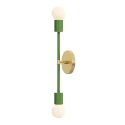 Color Scepter Sconce 18" -Cozy Light World 5 scepter sconce 18 brass pythongreen