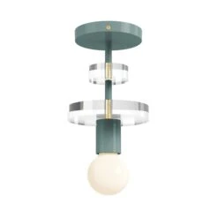 Color Bling Flush Mount 29 Color Bling Flush Mount -Cozy Light World 6 bling flush mount brass lagoon