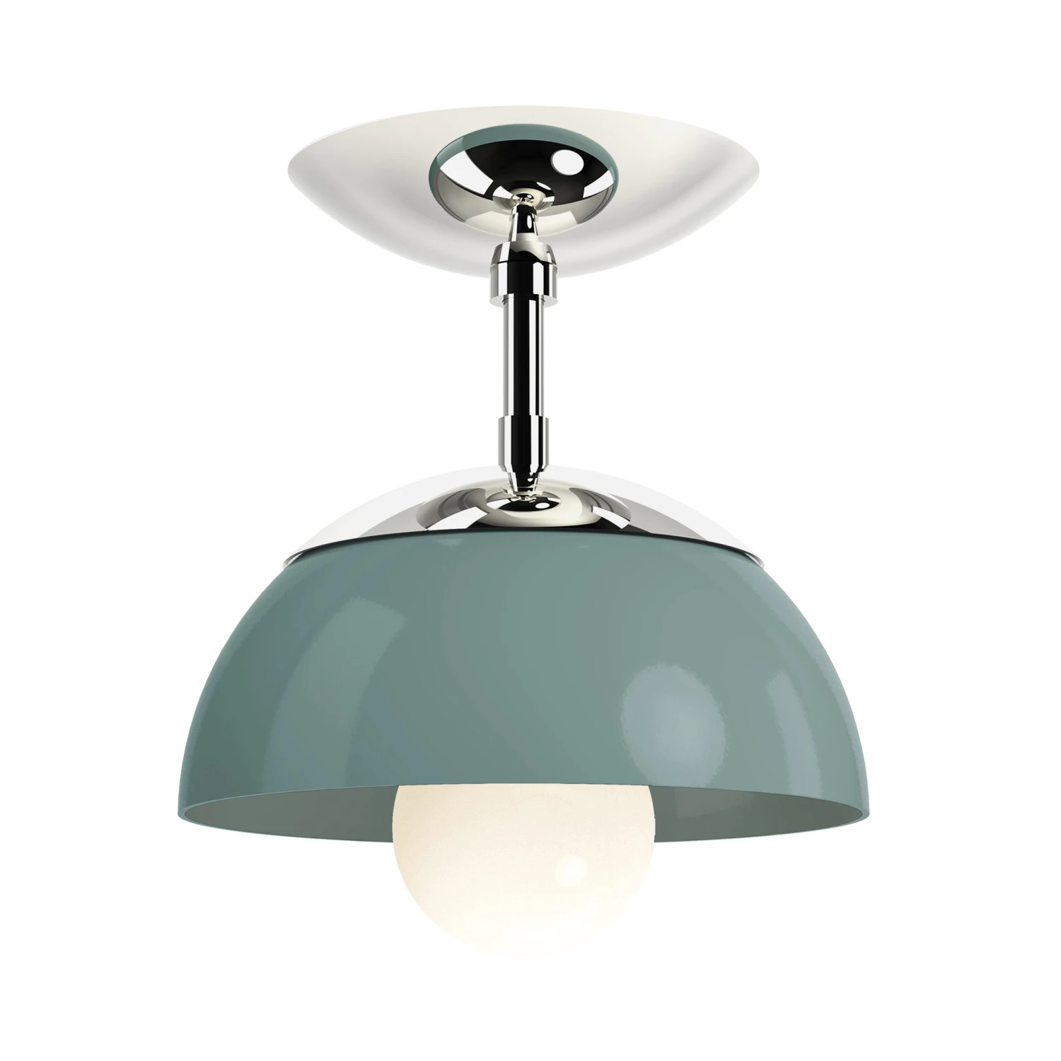 Color Cadbury Flush Mount 8" 2 Color Cadbury Flush Mount 8" - Image 2