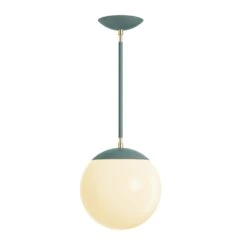 Color Cap Pendant 10" 33 Color Cap Pendant 10" -Cozy Light World 6 cap globe pendant 10 brass lagoon