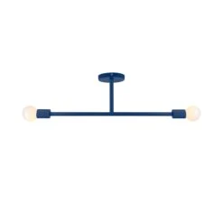 Color Pilot Flush Mount 29" -Cozy Light World 6 color pilot flush mount 29 cobalt