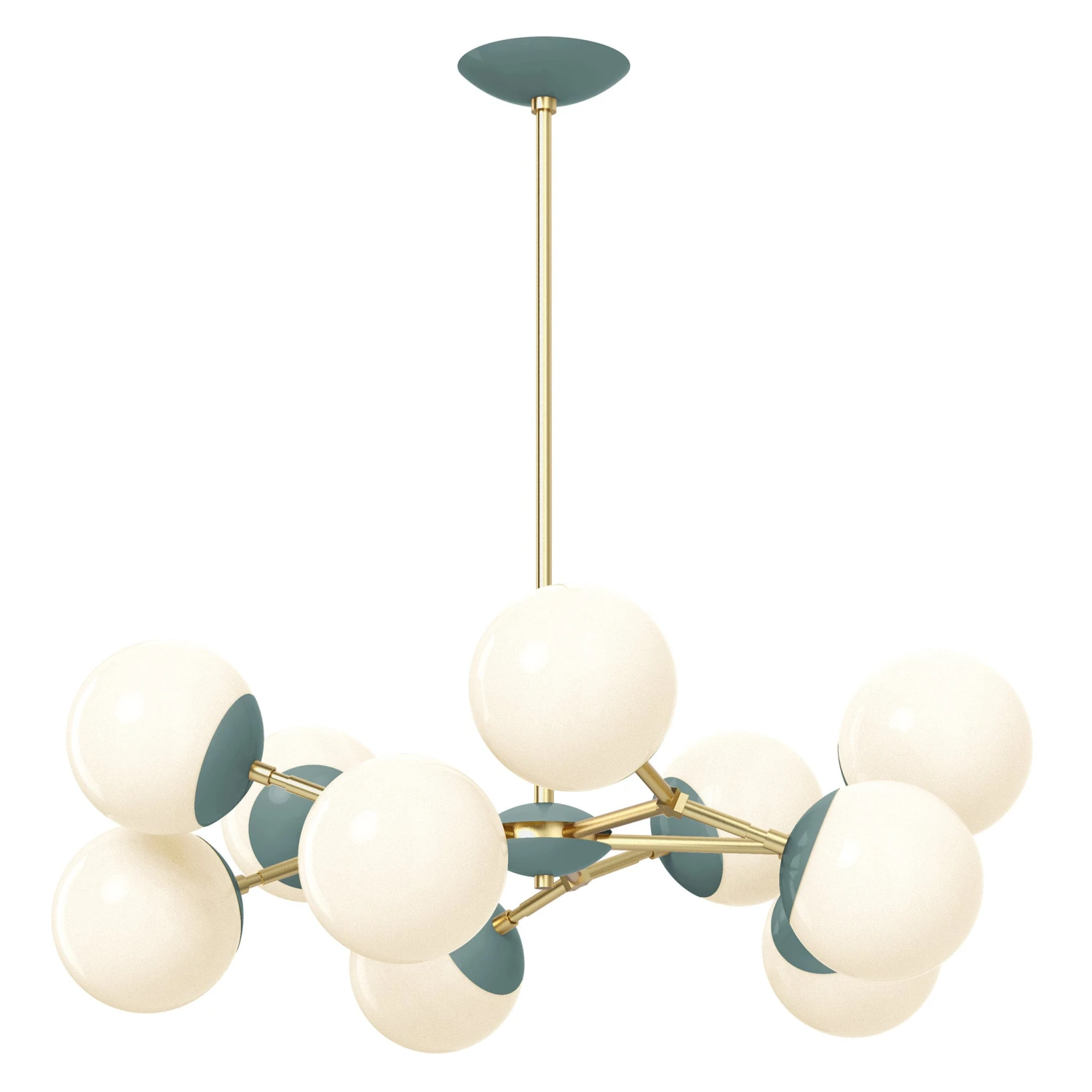 Color Crown Chandelier 32" 13 Color Crown Chandelier 32" - Image 13