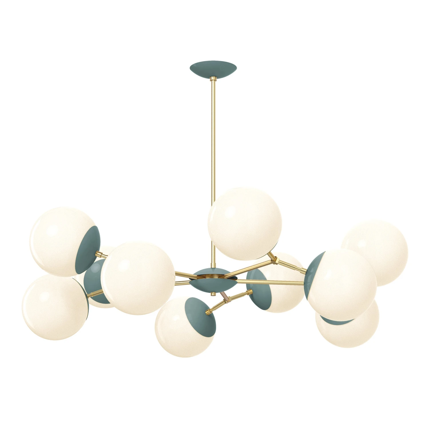Color Crown Chandelier 46" 13 Color Crown Chandelier 46" - Image 13